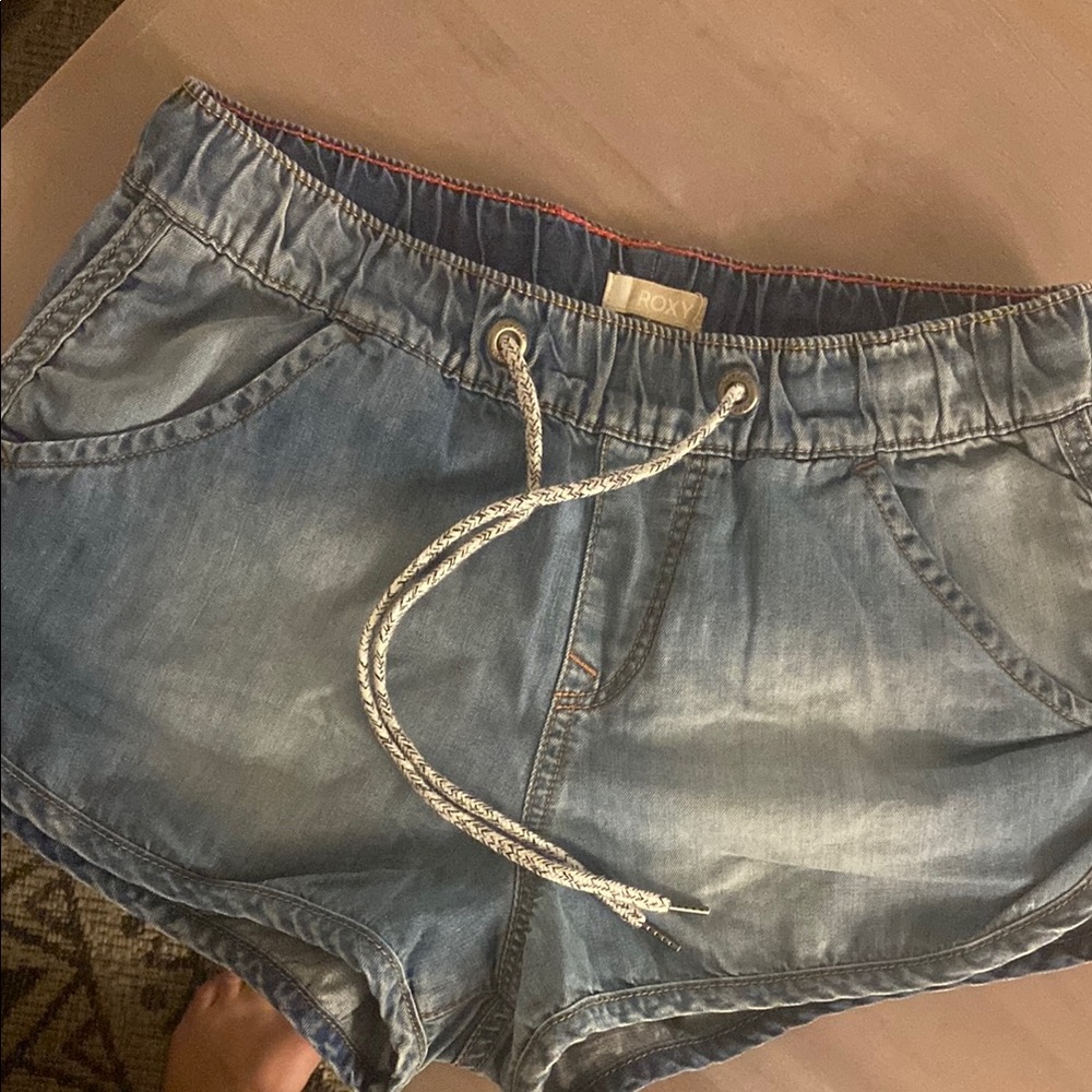 Roxy Women's Blue Denim Shorts